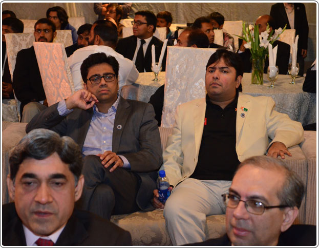 Mr. Shoaib Ahmed Shaikh, Chairman BSMT, attending the SHCBA Annual 
Dinner with Mr. Viqas Atiq