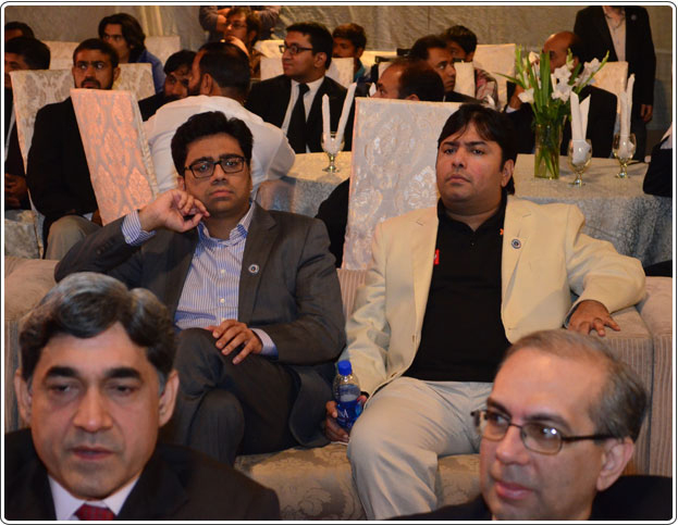Mr. Shoaib Ahmed Shaikh, Chairman BSMT, attending the SHCBA Annual 
Dinner with Mr. Viqas Atiq