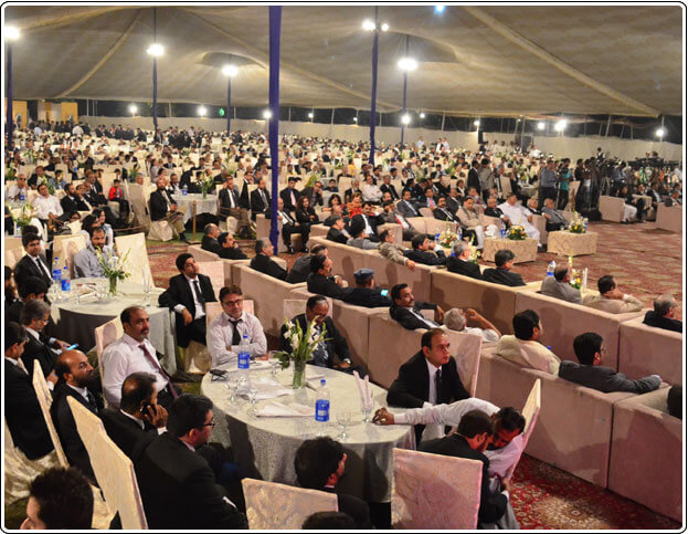 A huge audience gathered to attend the SHCBA Annual Dinner